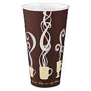 Solo Thermoguard Insulated Paper Hot Cups, 20 oz, Steam Print, 600/Carton (DCCDWTG20ST)
