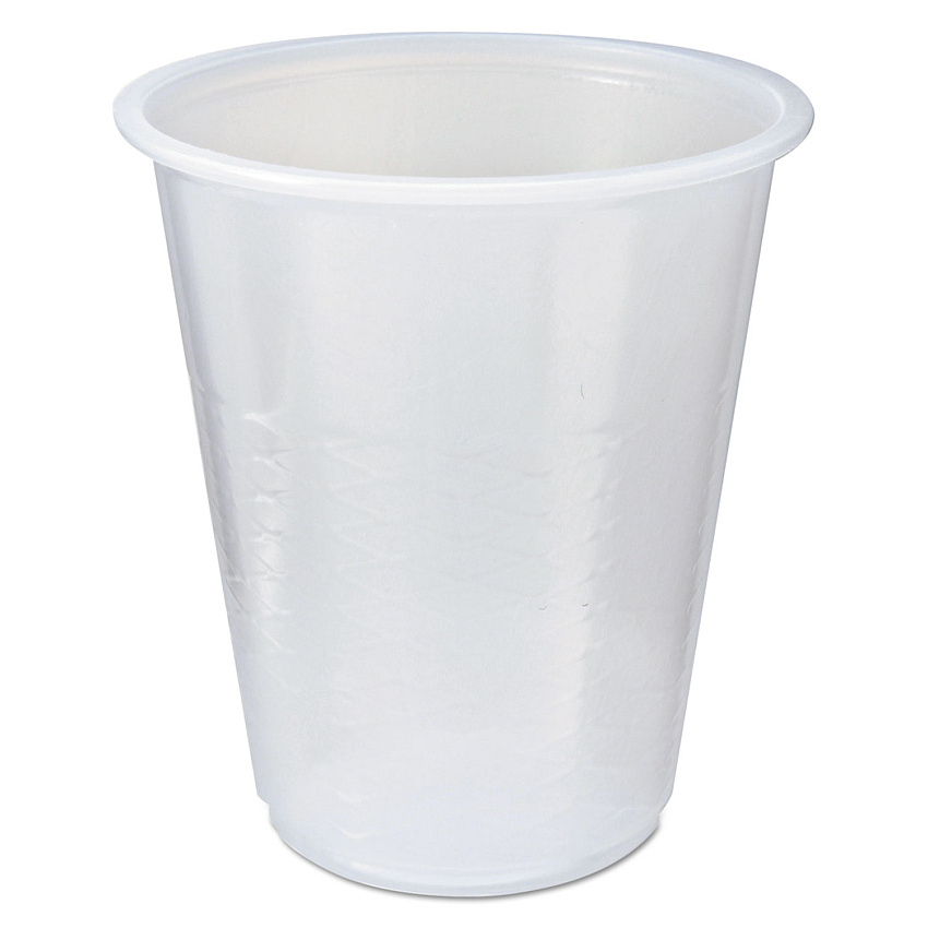 Fabri-Kal RK Crisscross Cold Drink Cups, 3 oz, Clear, 100 Bag, 25 Bags/Carton (FABRK3)