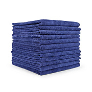 Microfiber Cloth 260gsm 16x16 Half-fold Ryl Bl 12 Bg 15 Bg C, Pack Of 12 (MFC2601616RB)