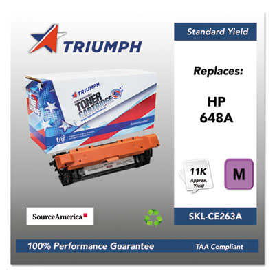 Triumph 751000nsh1117 Remanufactured Ce263a (648a) Toner, 11,000 Page-Yield, Magenta