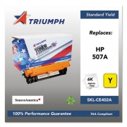 Triumph 751000NSH1281 Remanufactured CE402A (507A) Toner, 6,000 Page-Yield, Yellow