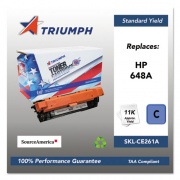 Triumph 751000NSH1115 Remanufactured CE261A (648A) Toner, 11,000 Page-Yield, Cyan