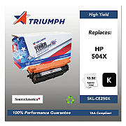Triumph 751000nsh1104 Remanufactured Ce250x (504x) High-Yield Toner, 10,500 Page-Yield, Black