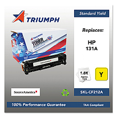 Triumph 751000nsh1400 Remanufactured Cf212a (131a) Toner, 1,800 Page-Yield, Yellow
