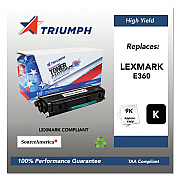 Triumph 751000nsh1061 Remanufactured E360h21a High-Yield Toner, 9,000 Page-Yield, Black (SKLE360H11A)