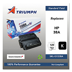 Triumph 751000nsh0179 Remanufactured Q1338a (38a) Toner, 12,000 Page-Yield, Black