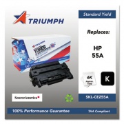 Triumph 751000NSH1097 Remanufactured CE255A (55A) Toner, 6,000 Page-Yield, Black