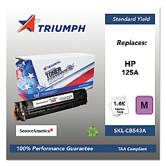 Triumph 751000nsh0978 Remanufactured Cb543a (125a) Toner, 1,500 Page-Yield, Magenta
