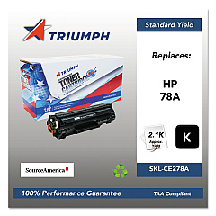 Triumph 751000NSH1099 Remanufactured CE278A (78A) Toner, 2,100 Page-Yield, Black