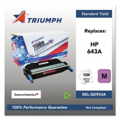 Triumph 751000NSH0286 Remanufactured Q5953A (643A) Toner, 10,000 Page-Yield, Magenta