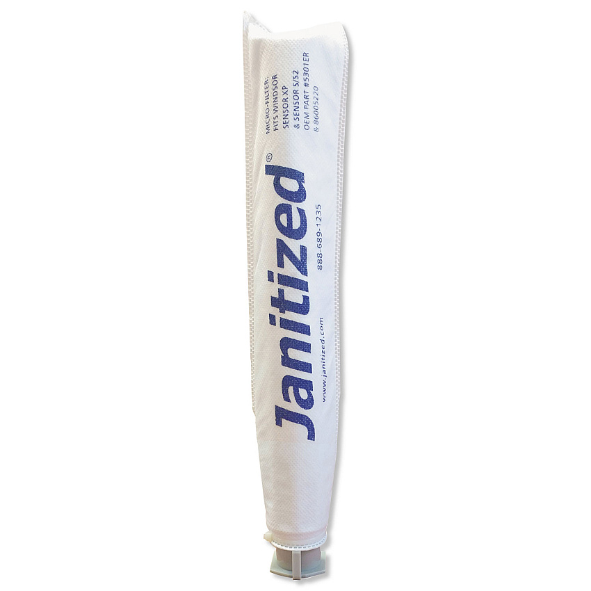 Janitized Vacuum Micro Filter Designed to Fit Windsor Sensor XP/S/S2, 25/Carton (APCJANIVF155)