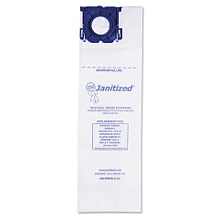 Janitized Vacuum Filter Bags Designed to Fit Windsor Sensor S/S2/XP/Versamatic Plus, 100/Carton (APCJANWISEN3)