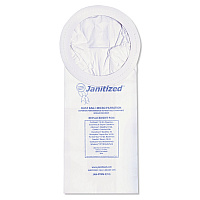 Janitized Vacuum Filter Bags Designed to Fit ProTeam 10 qt Super Coach/MegaVac, 100/Carton (APCJANPTMV2)