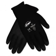 MCR Safety Ninja HPT PVC coated Nylon Gloves, Small, Black, Pair (N9699SDZ)