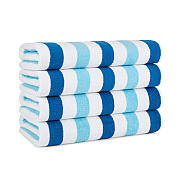 Cabo Cabana Beach Towel 30x70 Navy/blue, Pack Of 4 (PNP-CABOCABANA-NV/BL)