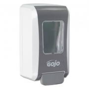 GOJO FMX-20 SOAP DISPENSER, 2000 ML, 6.5" X 4.7" X 11.7", WHITE/GRAY, 6/CARTON (527006)