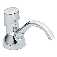 GOJO CX Counter Mount Foam Soap Dispenser, 1,500 mL/2,300 mL, 4.5 x 11.88 x 4.5, Chrome (GOJ850001)