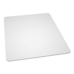 AbilityOne 7220016568322, SKILCRAFT Biobased Chair Mat for Hard Floors, 46 x 60, No Lip, Clear