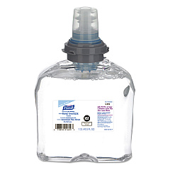 PURELL Advanced Hand Sanitizer E3-Rated Foam, 1,200 mL Refill, Fragrance-Free, 2/Carton (GOJ539302)
