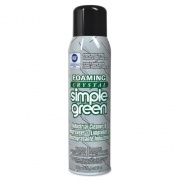 Simple Green Foaming Crystal Industrial Cleaner and Degreaser, 20 oz Aerosol Spray, 12/Carton (19010)