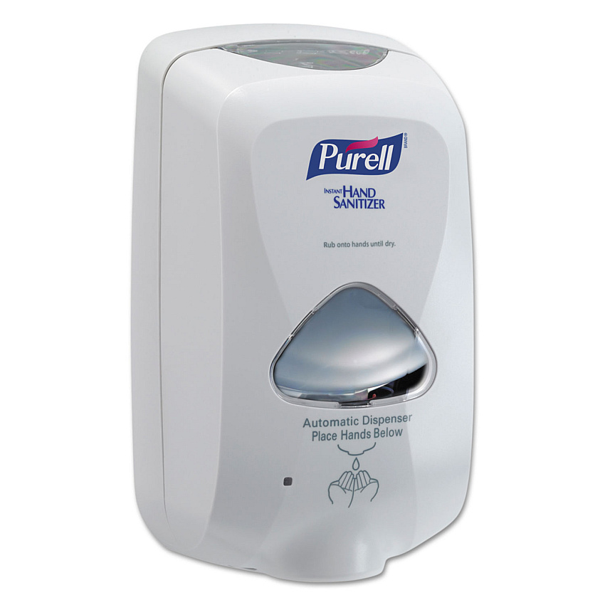 PURELL TFX Touch Free Dispenser, 1,200 mL, 6.5 x 4.5 x 10.58, Dove Gray (GOJ272012)
