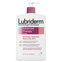 Lubriderm Advanced Therapy Moisturizing Hand/Body Lotion, 16 oz Pump Bottle, 12/Carton (PFI48322)