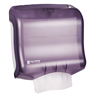 San Jamar Ultrafold Towel Dispenser, 11.5 x 6 x 11.5, Black Pearl (SJMT1750TBKRD)