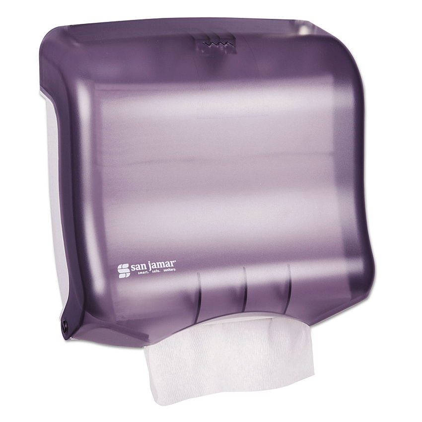 San Jamar Ultrafold Towel Dispenser, 11.5 x 6 x 11.5, Black Pearl (SJMT1750TBKRD)