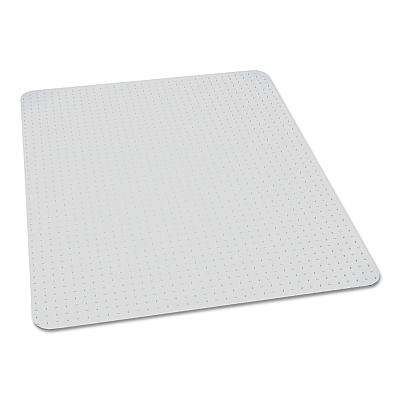 AbilityOne 7220016568318, SKILCRAFT Biobased Chair Mat for High Pile Carpet, 46 x 60, No Lip, Clear