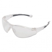 Honeywell Uvex A800 Series Safety Eyewear, Scratch-Resistant, Clear Frame, Clear Lens