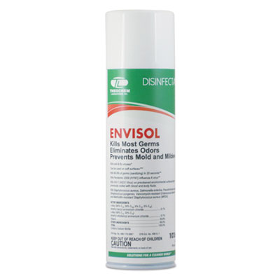 Theochem Laboratories Envisol Aerosol Disinfecting Deodorizer, Neutral, 20 Oz Aerosol Spray, 12/carton (TOL2660)