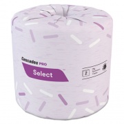 Cascades PRO Select Standard Bathroom Tissue, 2-Ply, White, 4.31 x 3.25, 550/Roll, 80 Rolls/Carton (B201)