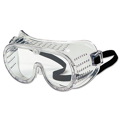 MCR Safety Safety Goggles, Over Glasses, Clear Lens (CRW2220BX)