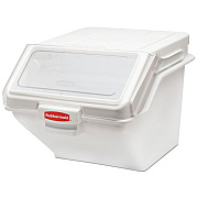 Rubbermaid Commercial PROSAVE Shelf Ingredient Bin, 19.2 x 23.5x 16.88, White, Plastic (RCPFG9G5800WHT)