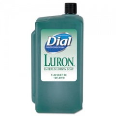 Dial Professional Luron Emerald Lotion Soap Refill for 1 L Liquid Dispenser, Lavender, 1 L, 8/Carton (84050)