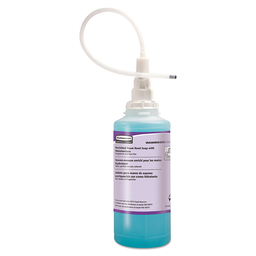 Rubbermaid Commercial Enriched Moisturizing Foam Hand Soap Refill, Citrus Scent, 800 mL, 4/Carton (RCP750517)