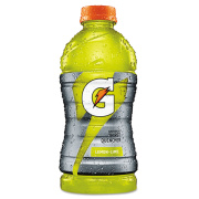 Gatorade G-Series Perform 02 Thirst Quencher Lemon-Lime, 20 oz Bottle, 24/Carton (28681)