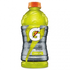Gatorade G-Series Perform 02 Thirst Quencher Lemon-Lime, 20 oz Bottle, 24/Carton (28681)