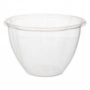 Eco-Products Salad Bowls, 48 oz, 6.69" Diameter x 4.38"h, Clear, 300/Carton (EPSB48BASE)