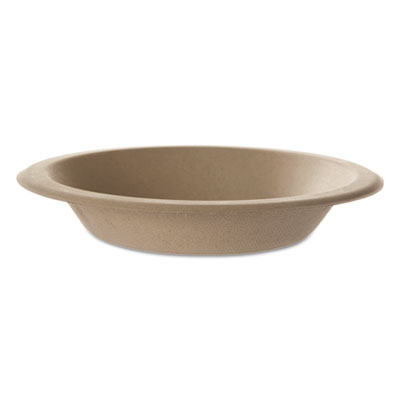 Eco-Products Wheat Straw Dinnerware, Bowl, 12 oz, 6" dia, 1,000/Carton (EPBW12)