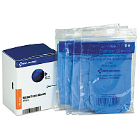 First Aid Only Refill for SmartCompliance General Business Cabinet, Nitrile Exam Gloves, 4 Pair/Box (FAOFAE6102)