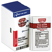 First Aid Only Refill for SmartCompliance General Business Cabinet, Burn Cream, 0.9g Packets, 20/Box (FAOFAE7030)