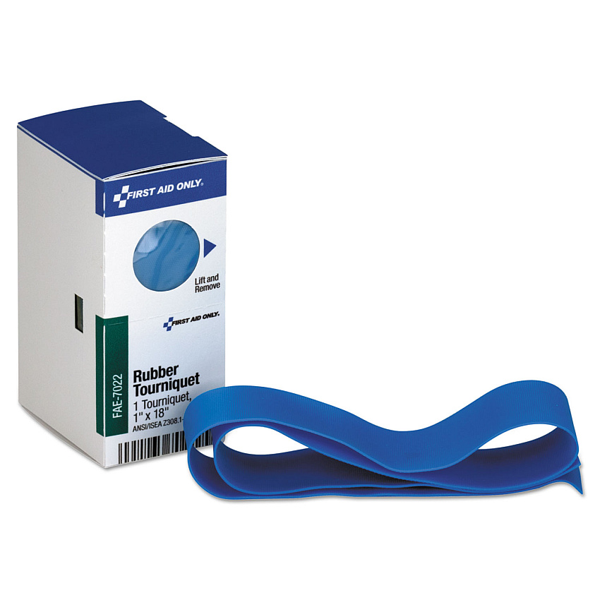 First Aid Only Refill for SmartCompliance General Business Cabinet, Rubber Tourniquet, 1 x 18 (FAOFAE7022)