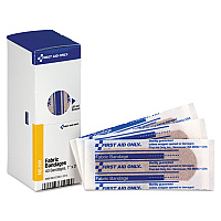 First Aid Only Refill for SmartCompliance General Business Cabinet, Fabric Bandages, 1 x 3, 40/Box (FAOFAE3101)