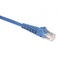 Tripp Lite Cat6 Gigabit Snagless Molded Patch Cable, RJ45 (M/M), 25 ft., Blue (N201025BL)