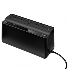 APC Back-UPS 600 VA Battery Backup System, 7 Outlets, 490 J (BE600M1)