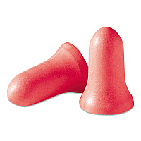 Howard Leight by Honeywell MAXIMUM Single-Use Earplugs, Cordless, 33NRR, Coral, 200 Pairs (HOWMXM1)