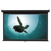Quartet Wide Format Wall Mount Projection Screen, 65 x 116, White Matte Finish (85573)