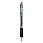 Zebra Jimnie Gel Pen Value Pack, Stick, Medium 0.7 mm, Black Ink, Clear/Black Barrel, 24/Box (ZEB14410)