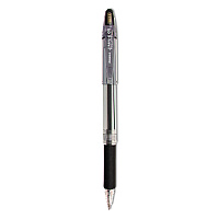 Zebra Jimnie Gel Pen Value Pack, Stick, Medium 0.7 mm, Black Ink, Clear/Black Barrel, 24/Box (ZEB14410)